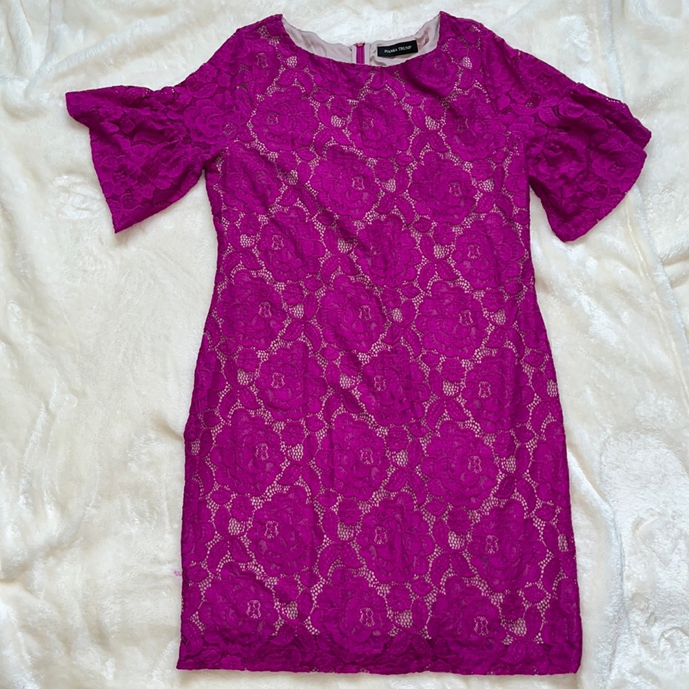 Ivanka Trump pink dress sz 14.